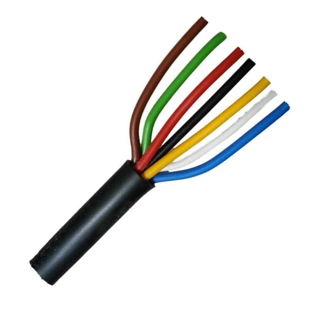 forkæle kaste Automatisering 7-polet kabel (7x1,5 mm²) - Agroled.dk
