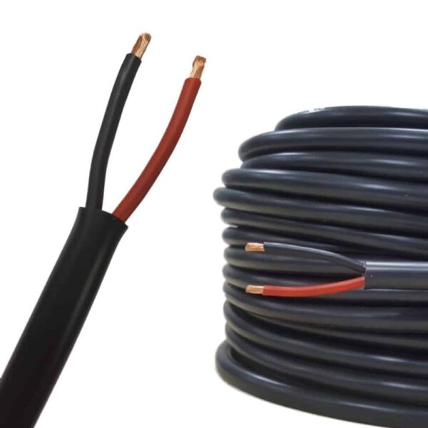 aanhangerkabel, duokabel, 2 polige kabel, laagspannigskabel, kabel